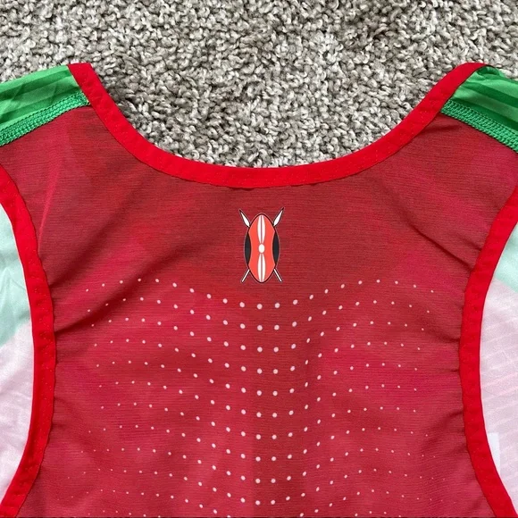 MADE IN USA KENYA SPEEDSUIT SINGLET MENS SIZE TRACK AND FIELD OLYMPIC AFRICA - Picture 7 of 8